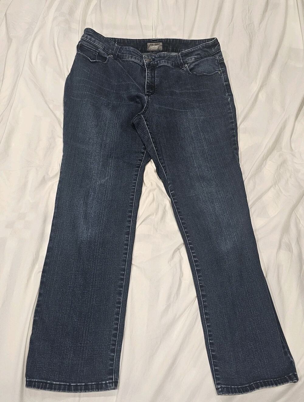 CHICO's So Slimming Jeans Womens 3 Dark Wash